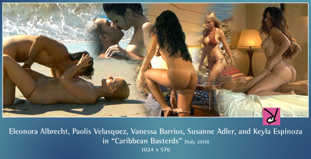 Eleonora Albrecht, Keyla_Espinoza, Paolis Velasquez, Vanessa Barrios, and Susanne Adler nude in Caribbean Basterds