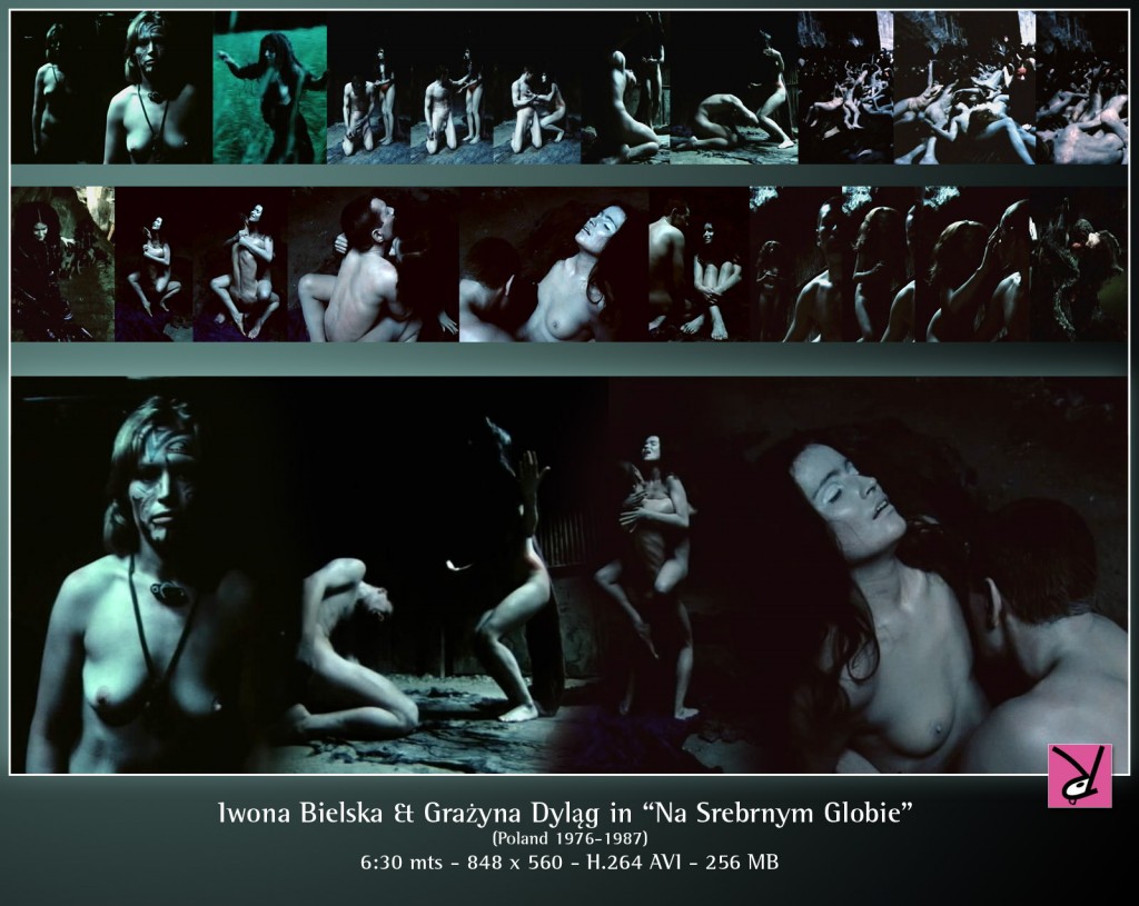 Iwona Bielska and Grazyna Dylag in Na Srebrnym Globie