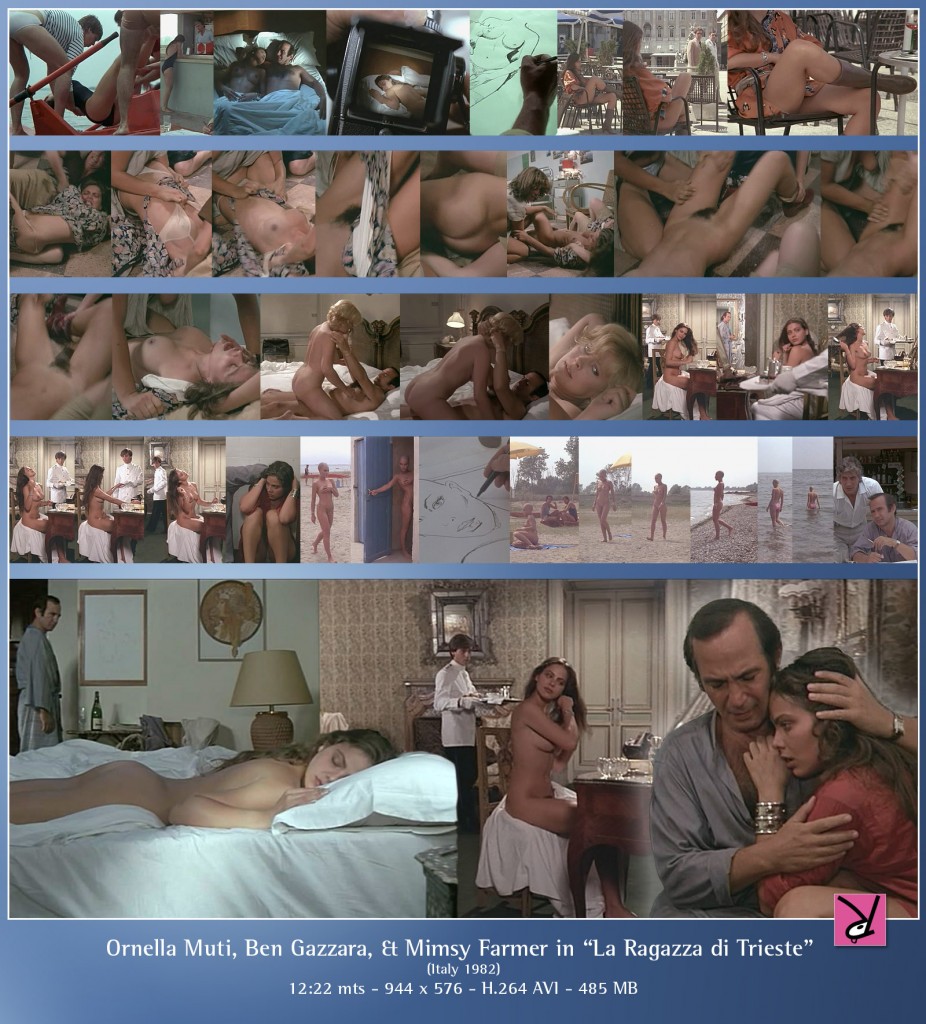 Ornella Muti, Ben Gazzara, and Mimsy Farmer in La Ragazza di Trieste