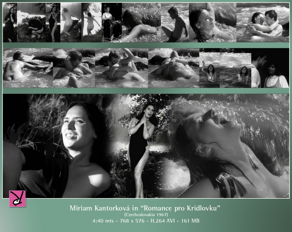 Miriam Kantorková and Vera Crháková in Romance pro Kridlovku