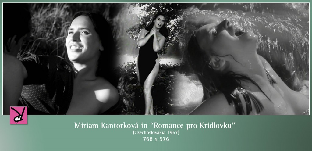 Miriam Kantorková and Vera Crháková in Romance pro Kridlovku