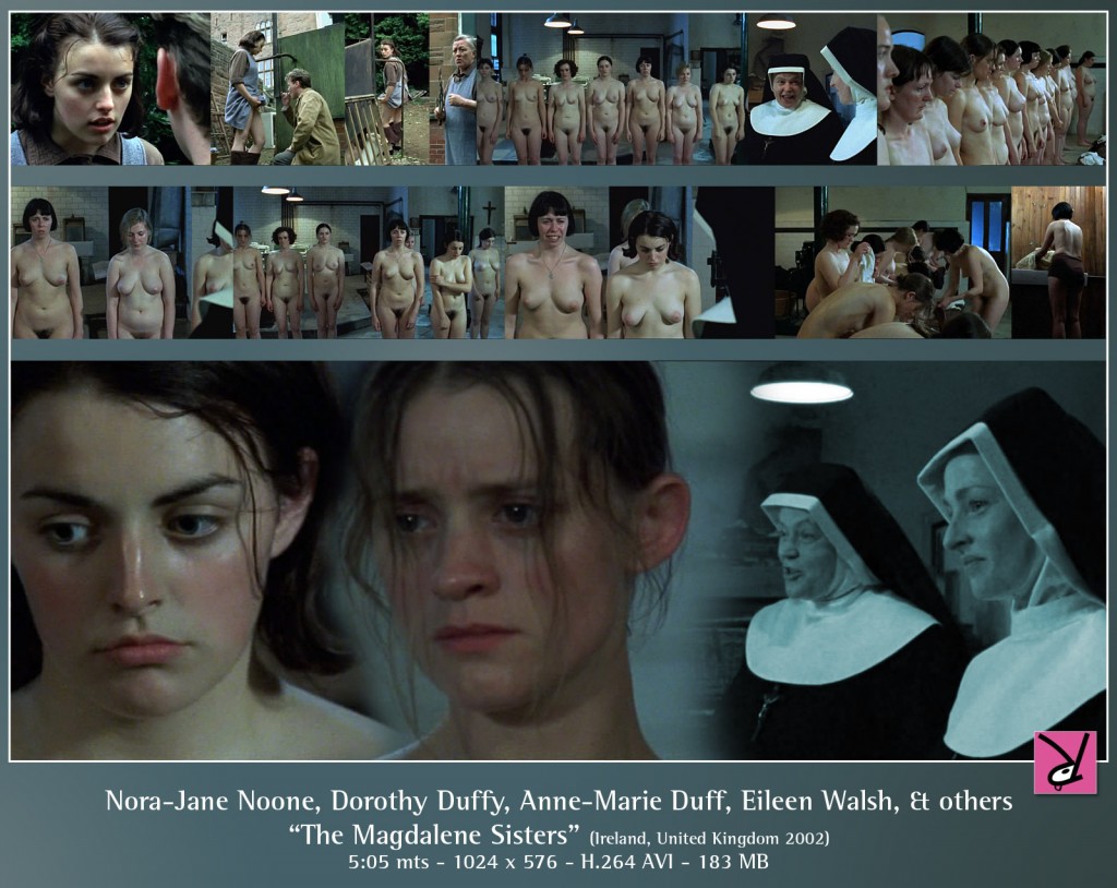 Nora-Jane Noone, Dorothy Duffy, Anne-Marie Duff, Eileen Walsh, and others in the Magdalene Sisters