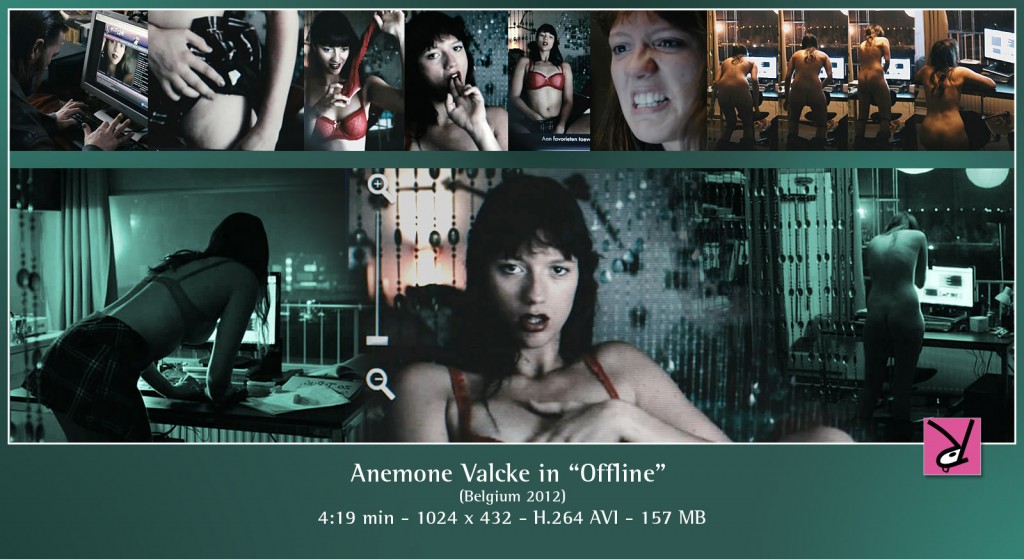 Anemone Valcke nude in the film Offline