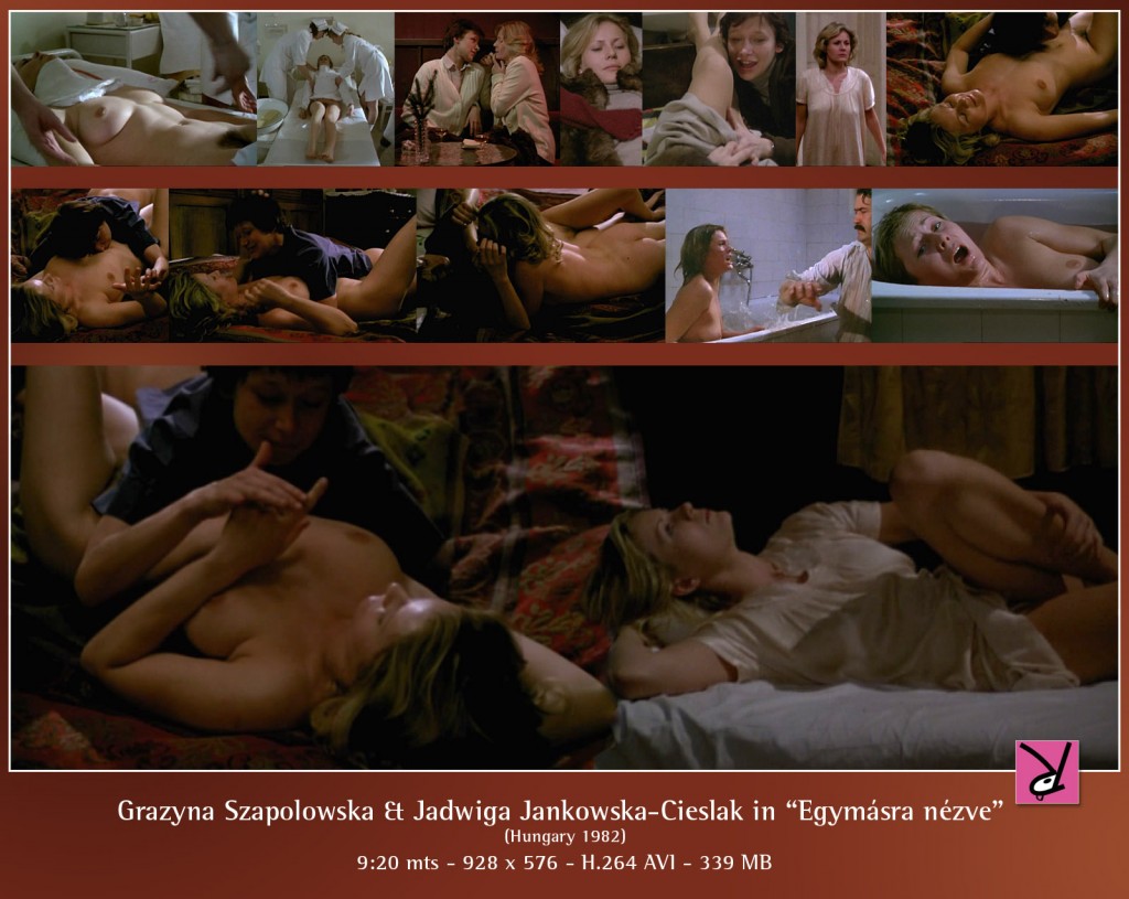 Polish actresses Grazyna Szapolowska and Jadwiga Jankowska in Egymásra nézve aka Another Way