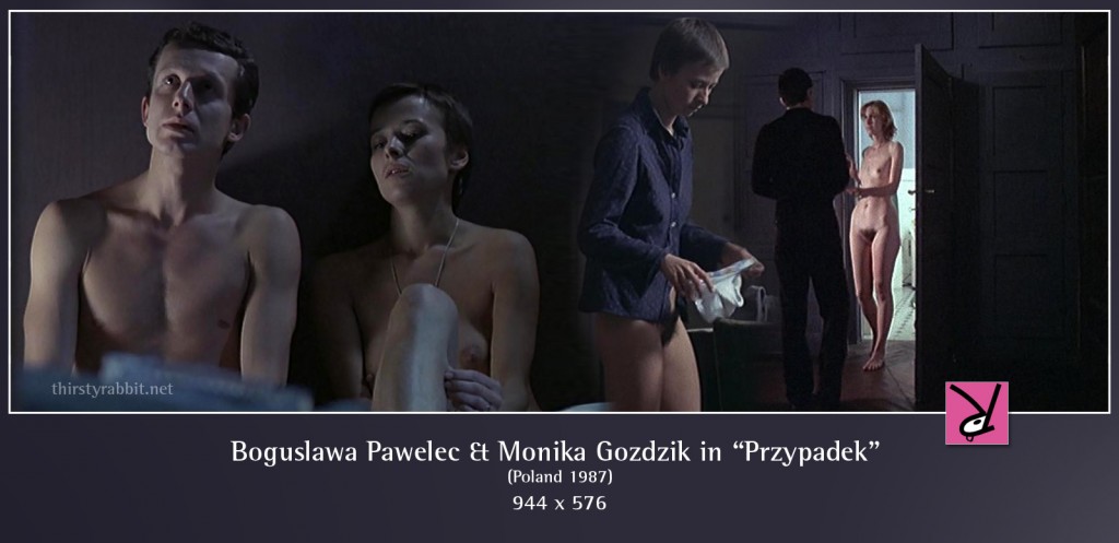 Boguslawa Pawelec and Monika Gozdzik nude in Przypadek aka Blind Chance