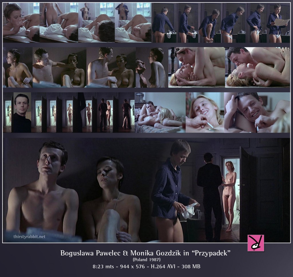 Boguslawa Pawelec and Monika Gozdzik nude in Przypadek aka Blind Chance
