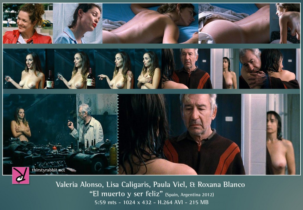 Valeria Alonso sexy, and Roxana Blanco, Lisa Caligaris, and Paula Viel nude in El muerto y ser feliz