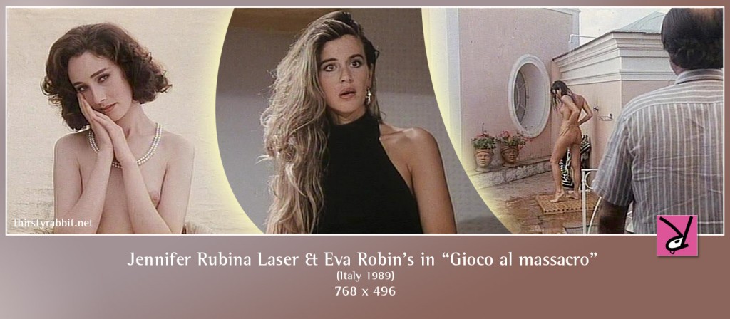 Jennifer Rubina Laser and Eva Robin's nude in Gioco al massacro aka A Human Portrait