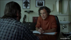 Gene Bervoets and Peter de Graef in "SM-Rechter"