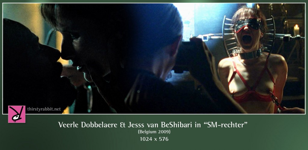 Veerle Dobbelaere and Jesss van BeShibari nude in SM-Rechter