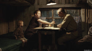 Yuliya Peresild and Vladimir Mashkov in "The Edge" (2010).